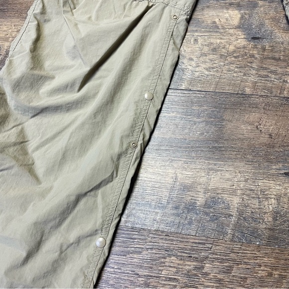 Rei Co-op Cargo Pants Mens 34x30 Tan Convertible Roll Tab Snap Hiking Outdoor - Picture 2 of 15